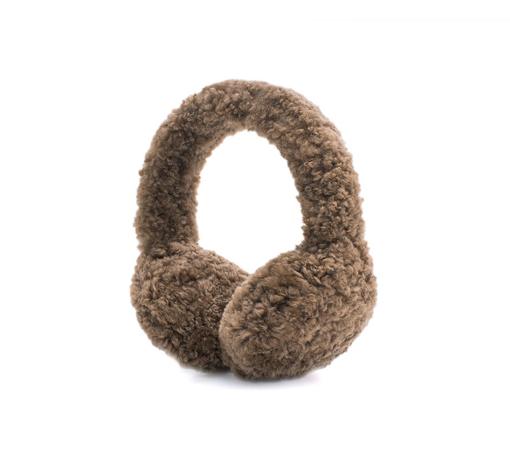 EVERAU® UGG Kids Adjustable Sheepskin Wool Earmuff Cozette