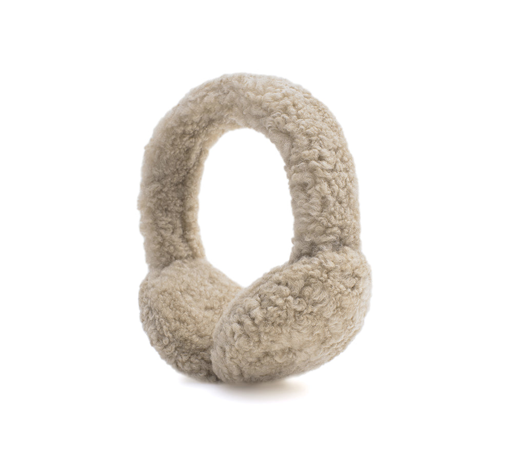 EVERAU® UGG Kids Adjustable Sheepskin Wool Earmuff Cozette