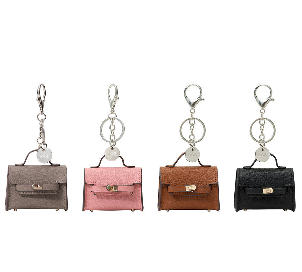 AUSTRALIAN SHEPHERD® Leather-Look Mini Purse Keyring Earpods Case
