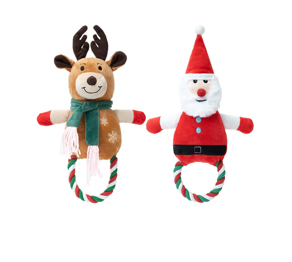 TARRAMARRA® Pet Christmas Santa Reindeer Chewers