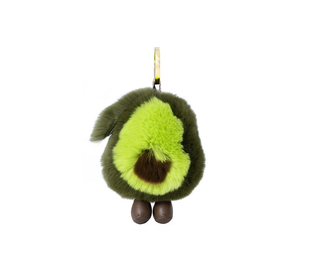 EVERAU® Fluffy Avocado Keyring