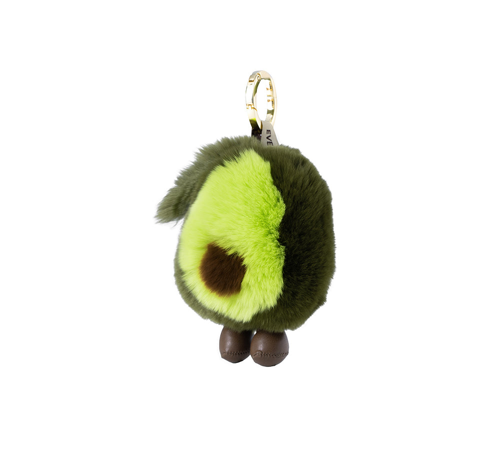 EVERAU® Fluffy Avocado Keyring