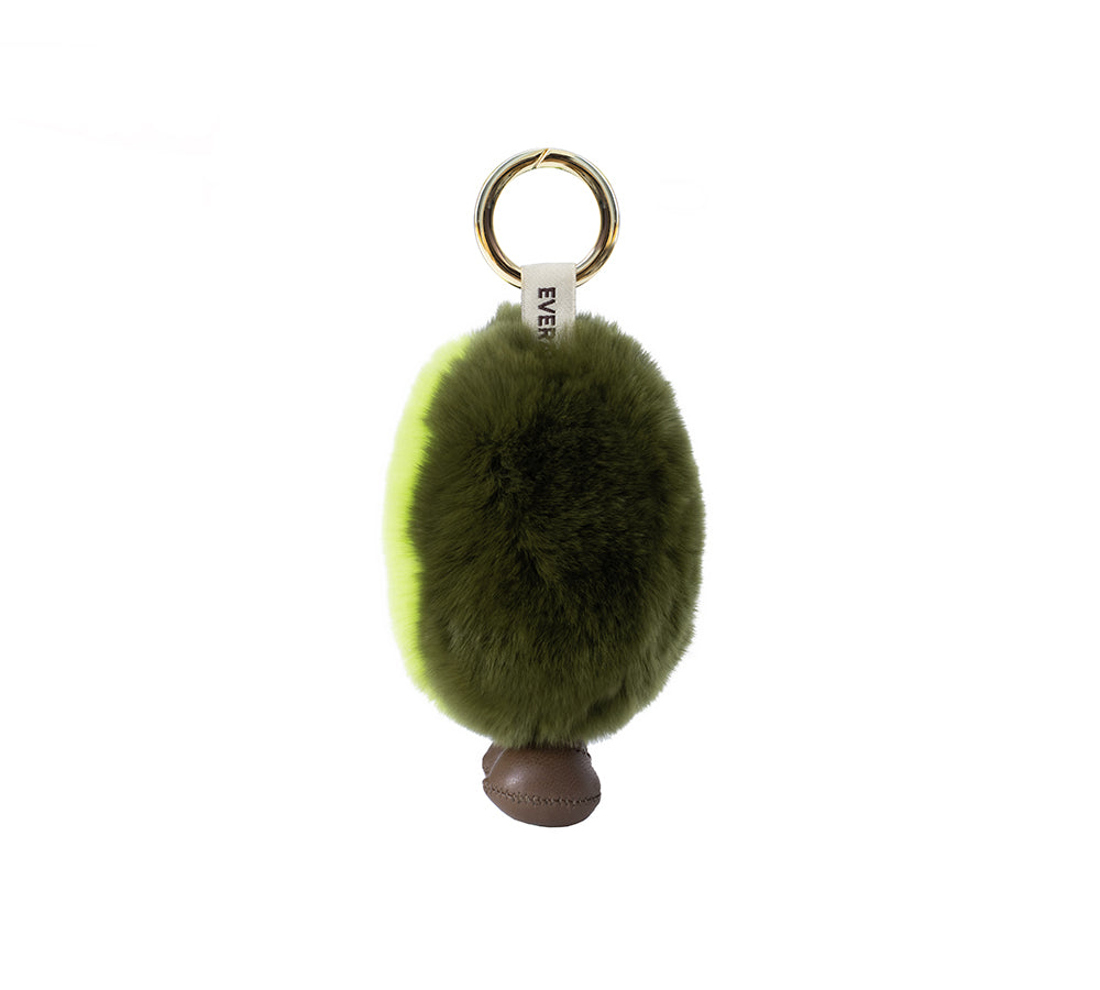 EVERAU® Fluffy Avocado Keyring