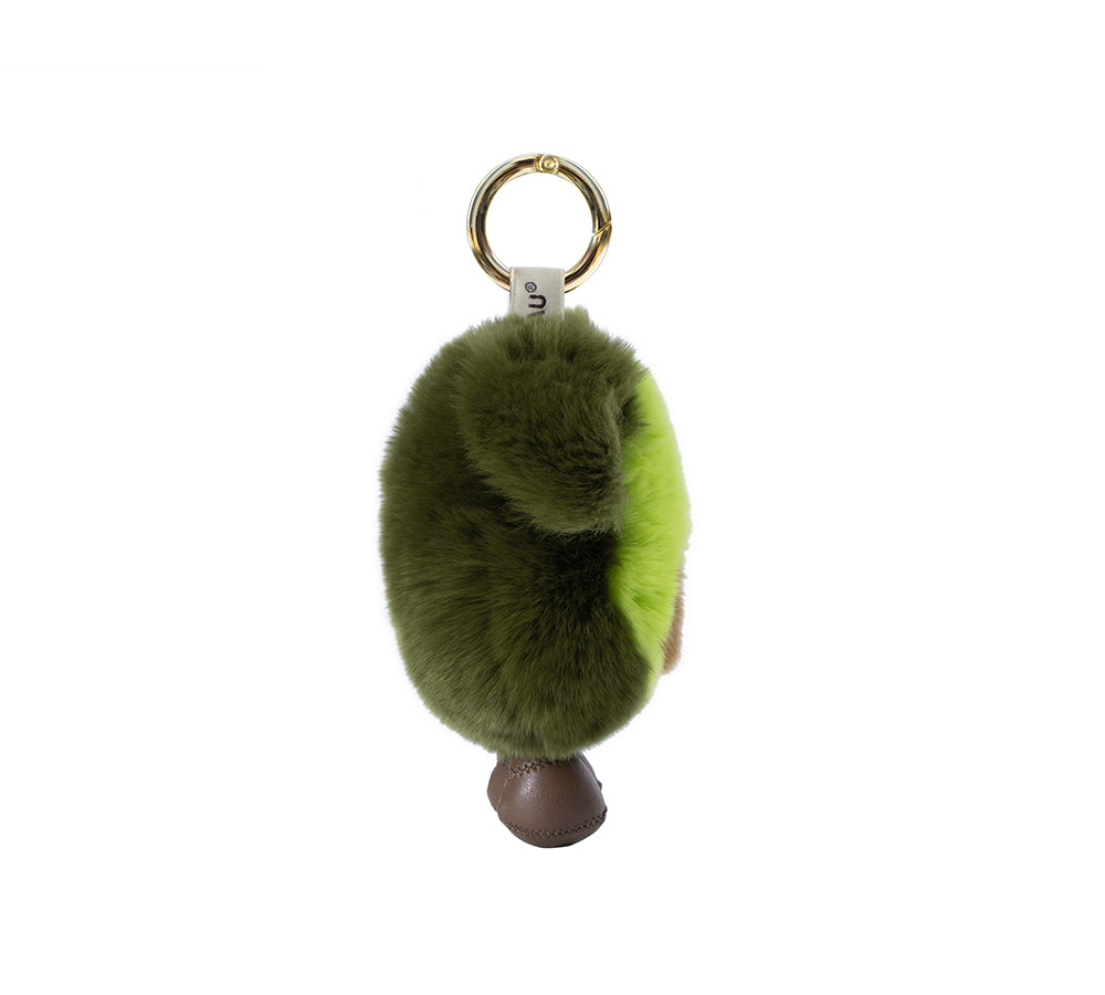 EVERAU® Fluffy Avocado Keyring