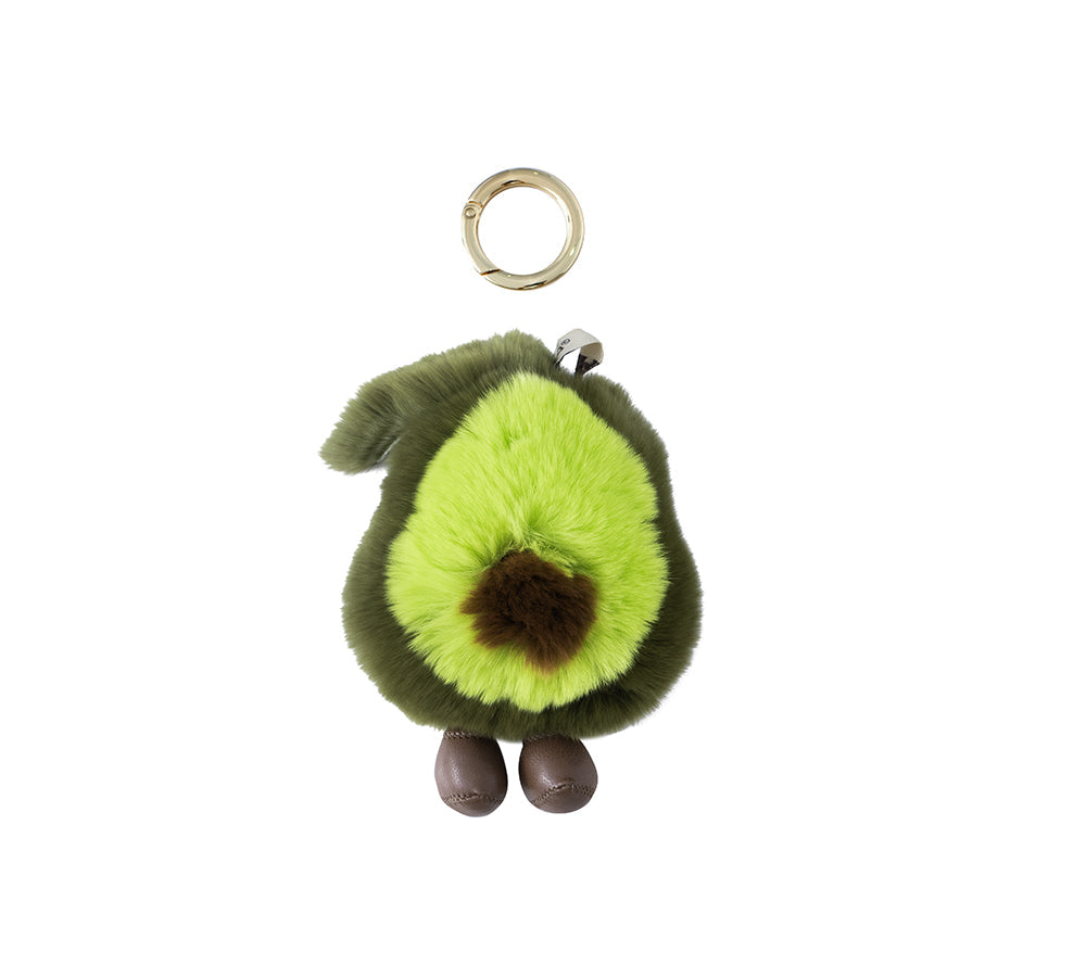 EVERAU® Fluffy Avocado Keyring