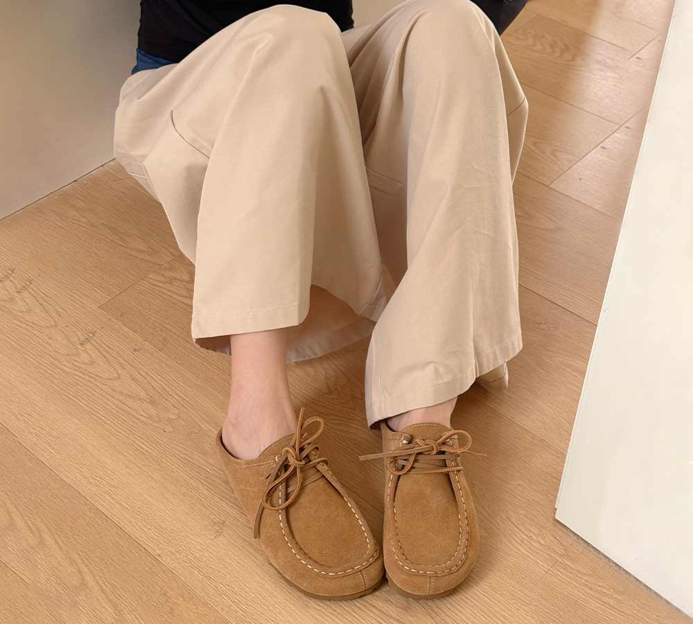 EVERAU® Slippers Suede Casual Slip On Yancy