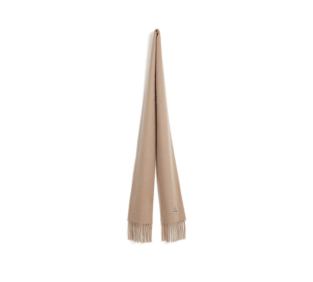 EVERAU® 100% Wool Plain Scarf Eva