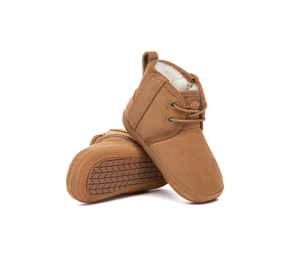 AUSTRALIAN SHEPHERD® UGG Boots Baby Bootie Lace Up Gift Set Pavory UGG AUSTRALIAN SHEPHERD