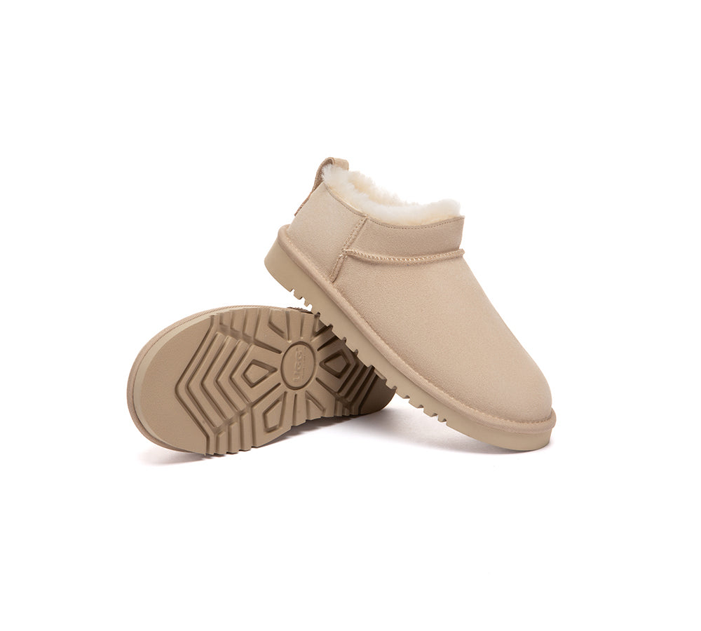 AUSTRALIAN SHEPHERD® UGG Boots Sheepskin Wool Low Cut Ankle Lune