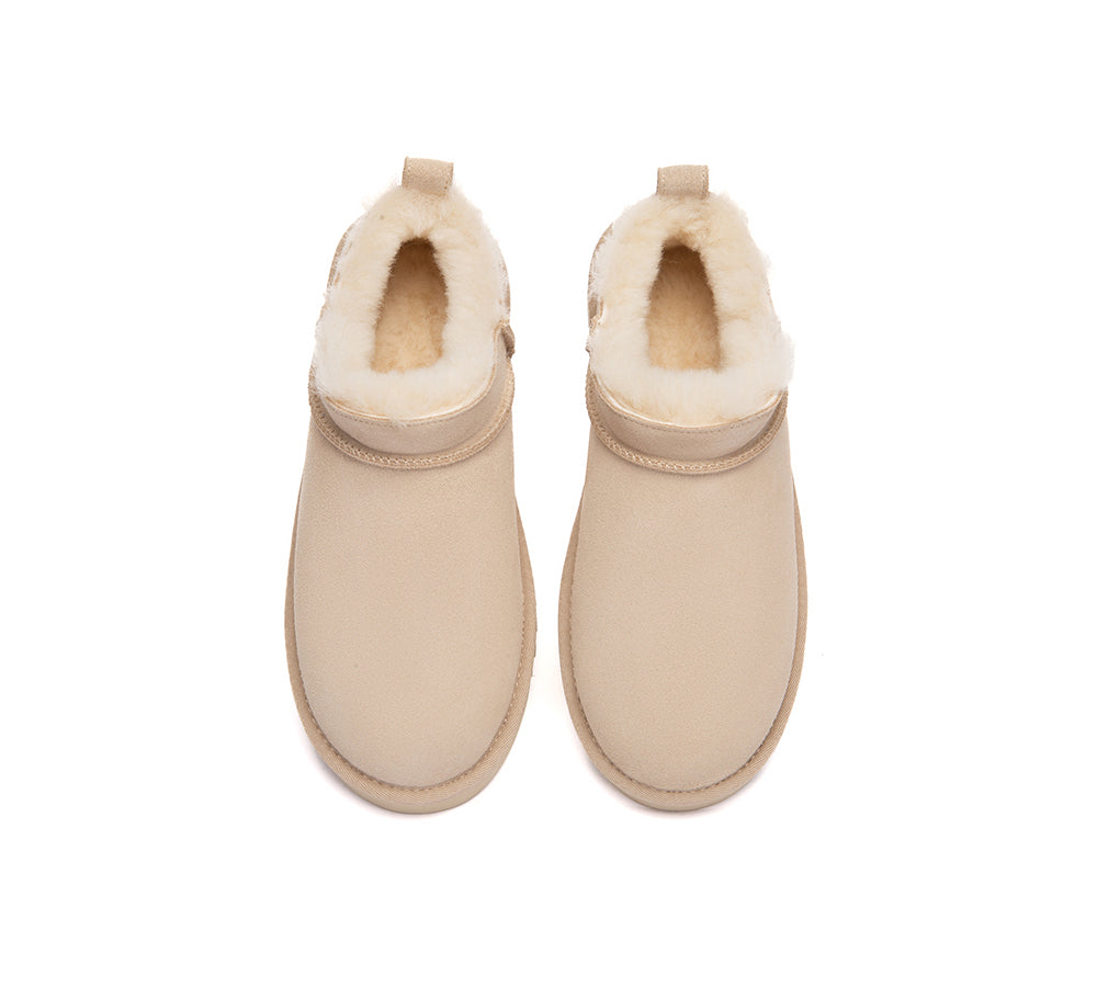 AUSTRALIAN SHEPHERD® UGG Boots Sheepskin Wool Low Cut Ankle Lune