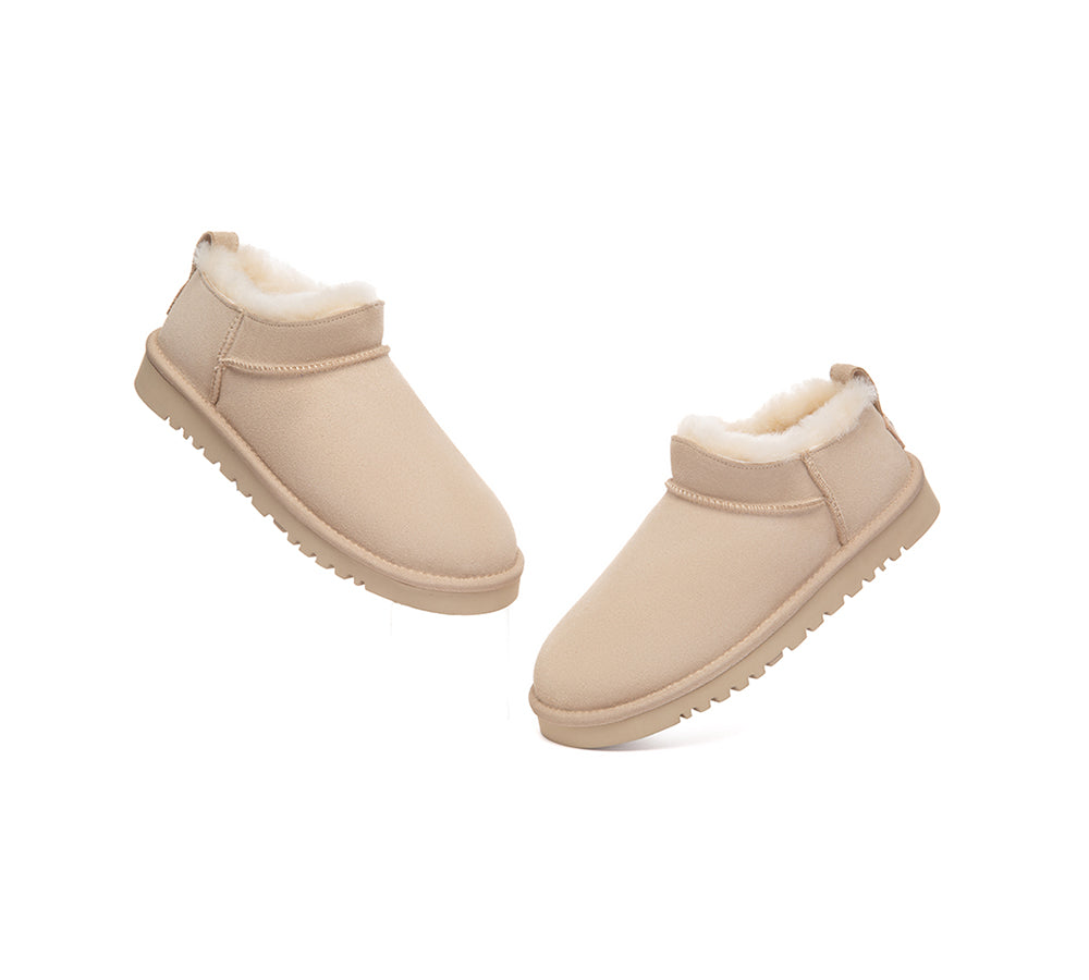 AUSTRALIAN SHEPHERD® UGG Boots Sheepskin Wool Low Cut Ankle Lune
