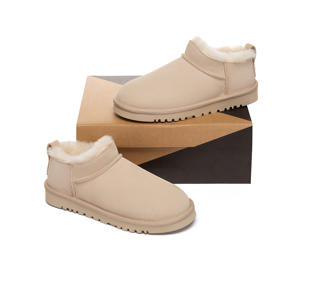 AUSTRALIAN SHEPHERD® UGG Boots Sheepskin Wool Low Cut Ankle Lune