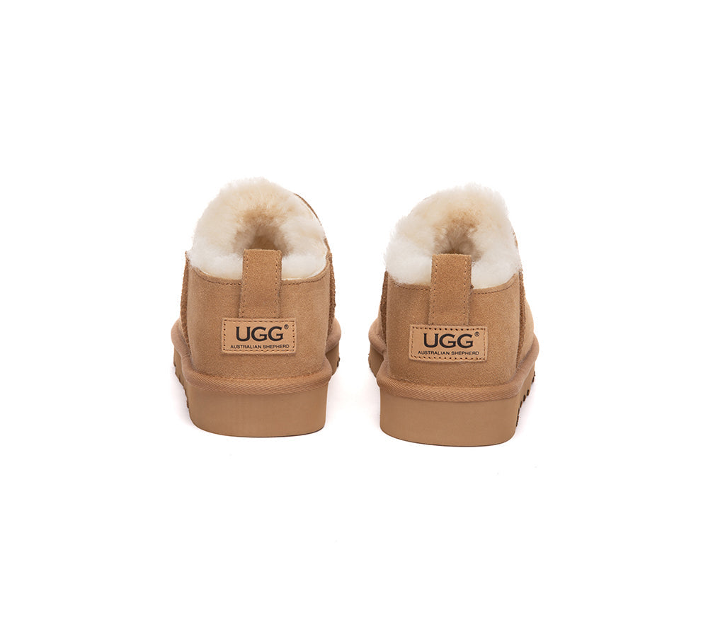 AUSTRALIAN SHEPHERD® UGG Boots Sheepskin Wool Low Cut Ankle Lune
