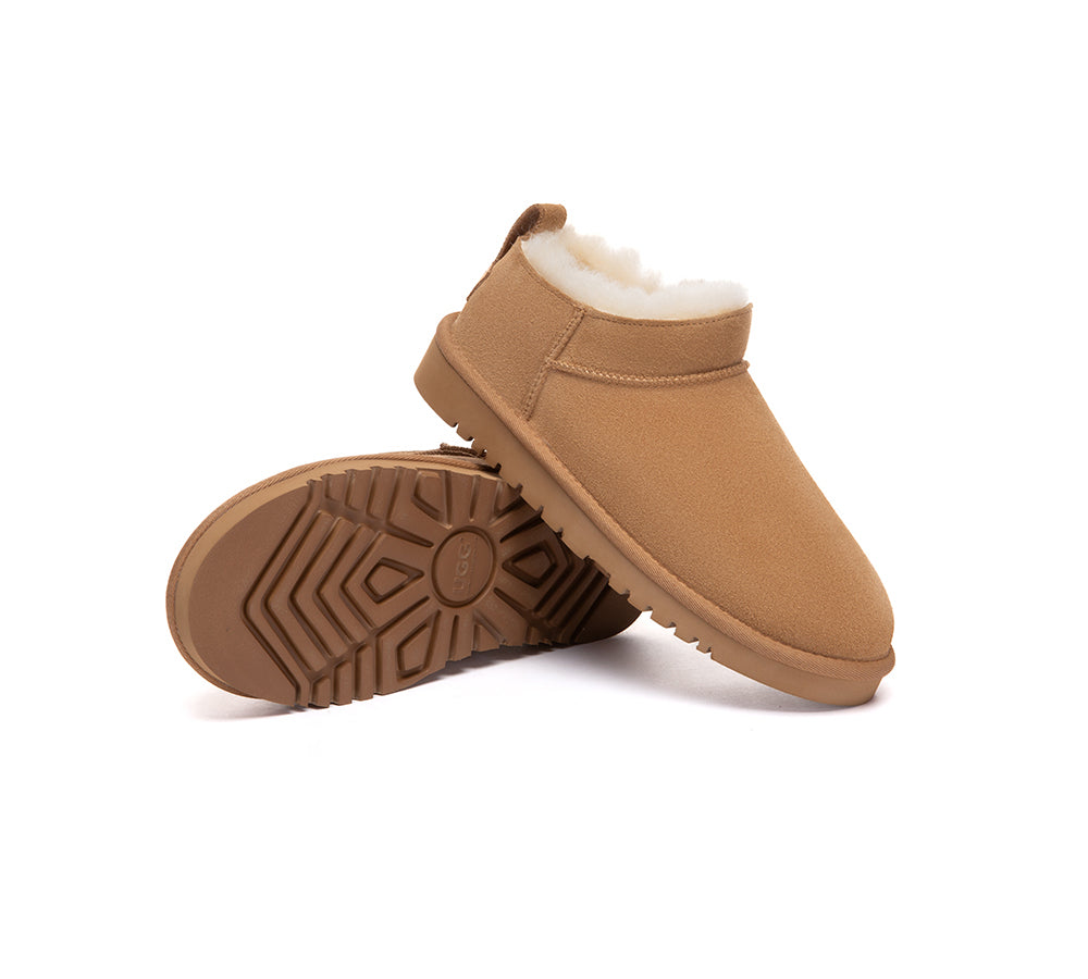 AUSTRALIAN SHEPHERD® UGG Boots Sheepskin Wool Low Cut Ankle Lune