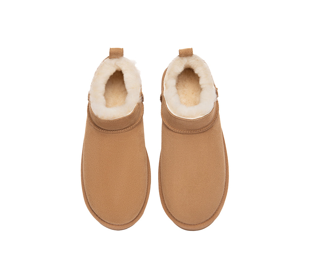 AUSTRALIAN SHEPHERD® UGG Boots Sheepskin Wool Low Cut Ankle Lune