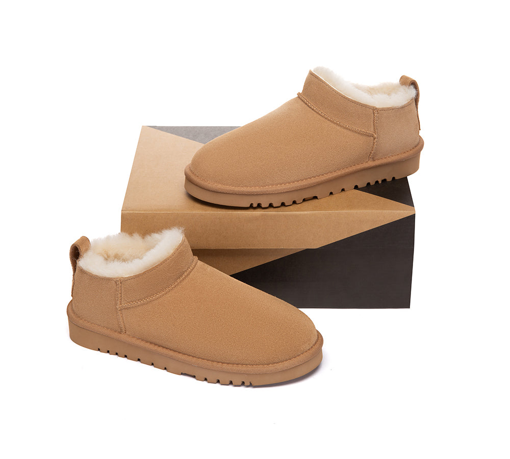 AUSTRALIAN SHEPHERD® UGG Boots Sheepskin Wool Low Cut Ankle Lune