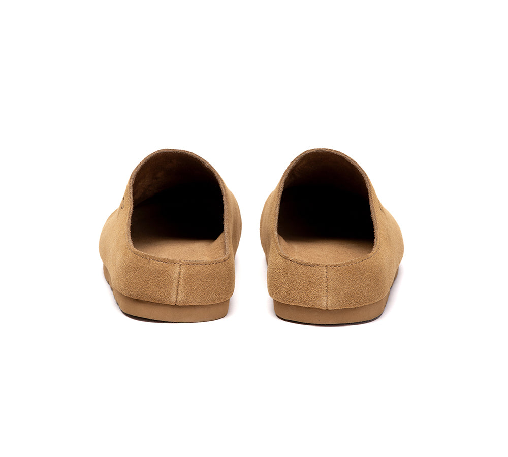 AUSTRALIAN SHEPHERD® Unisex Suede Slip On Casual Mules Marven