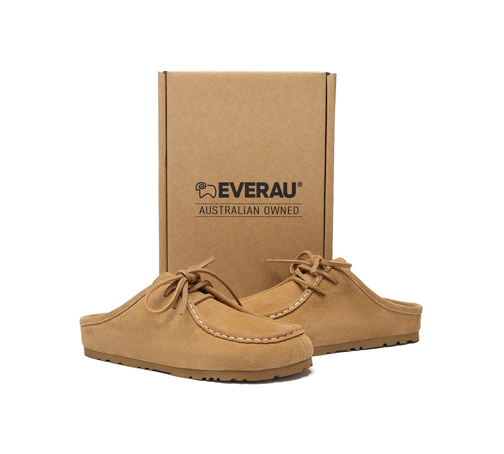 EVERAU® Slippers Suede Casual Slip On Yancy