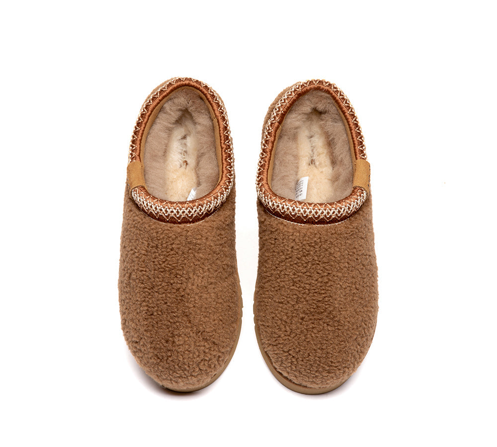 AUSTRALIAN SHEPHERD® UGG Slippers Sheepskin Wool Ankle Tayla