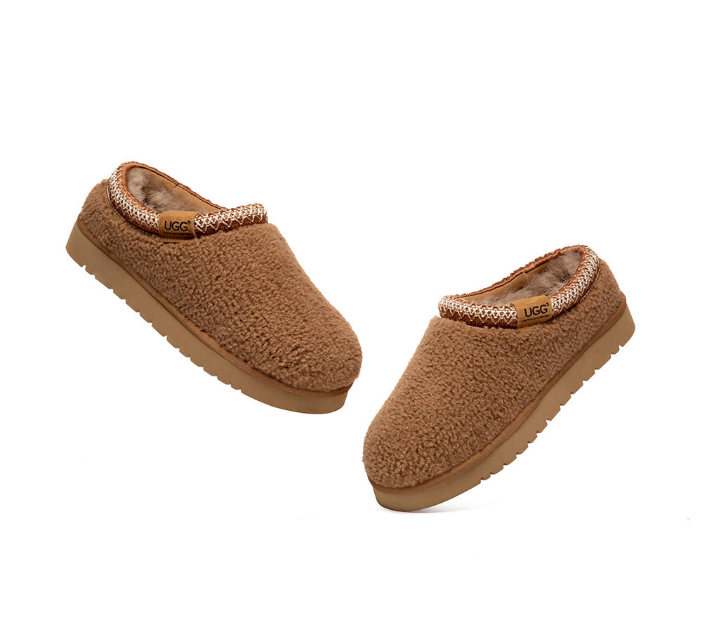 AUSTRALIAN SHEPHERD® UGG Slippers Sheepskin Wool Ankle Tayla