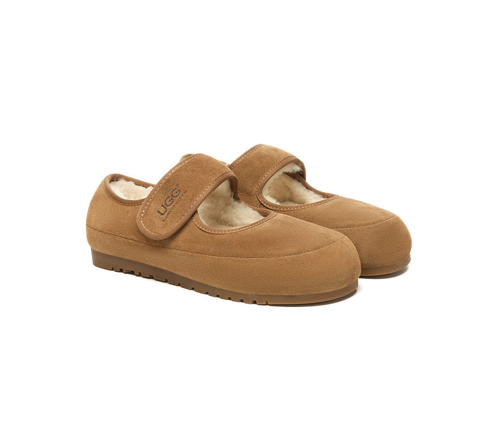 AUSTRALIAN SHEPHERD® UGG Slippers Sheepskin Wool Adjustable Strap Millie UGG AUSTRALIAN SHEPHERD
