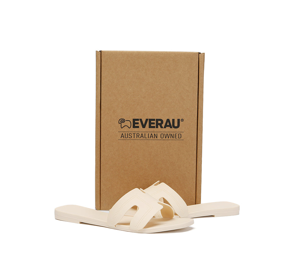 EVERAU® Women Flat Slides Katherine