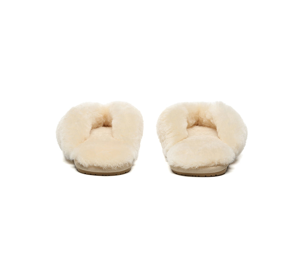 AUSTRALIAN SHEPHERD® UGG Thongs Women Fluffy Slides Farah