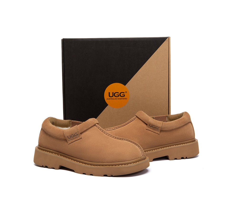 AUSTRALIAN SHEPHERD® UGG Slippers Sheepskin Wool Ankle Axton