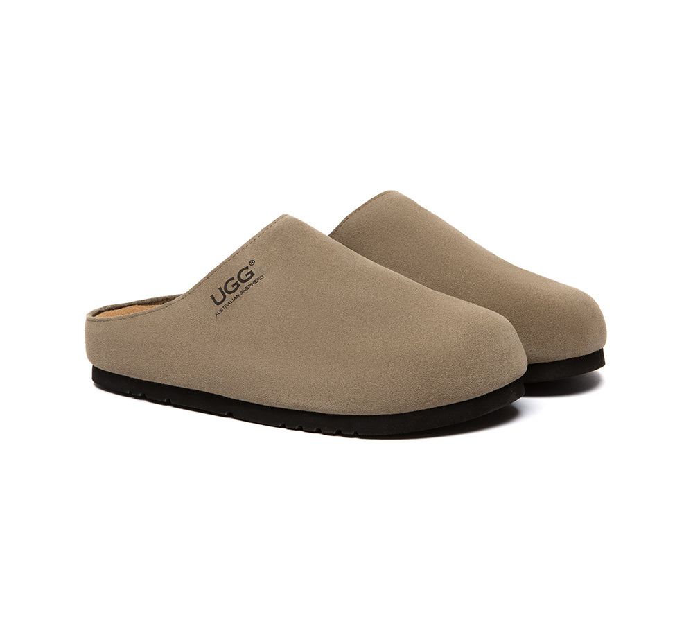 AUSTRALIAN SHEPHERD® Unisex Suede Slip On Casual Mules Marven