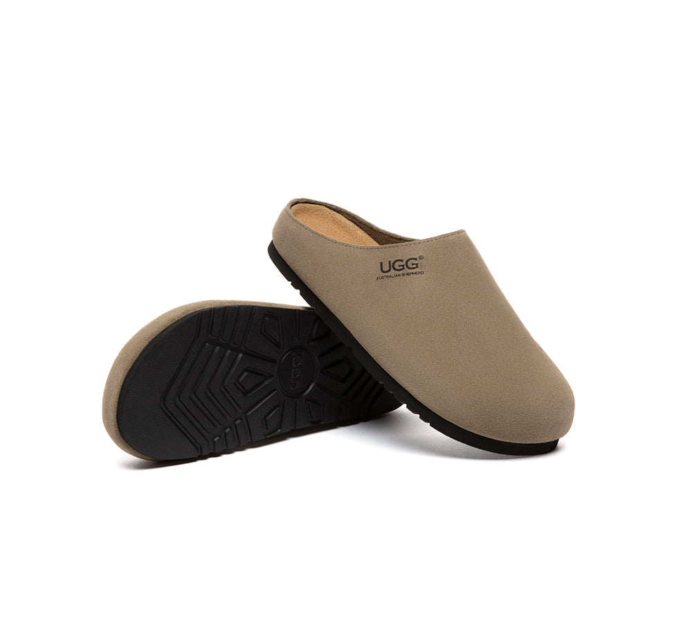 AUSTRALIAN SHEPHERD® Unisex Suede Slip On Casual Mules Marven