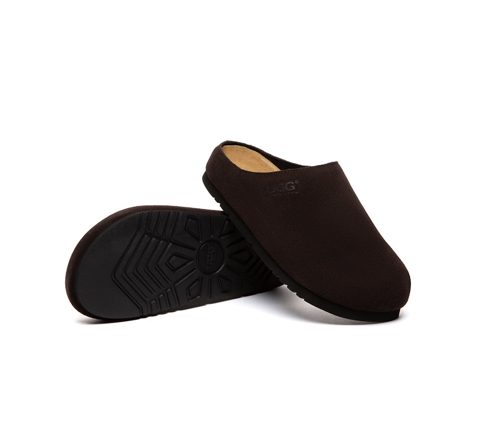 AUSTRALIAN SHEPHERD® Unisex Suede Slip On Casual Mules Marven