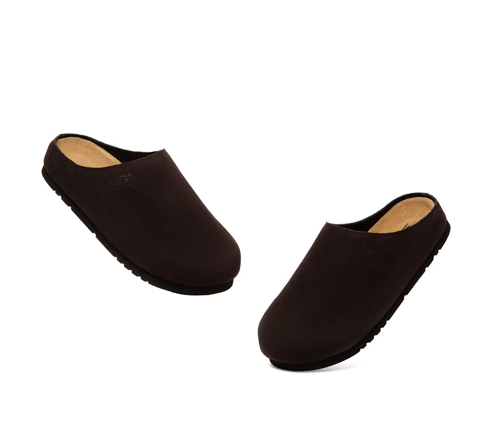 AUSTRALIAN SHEPHERD® Unisex Suede Slip On Casual Mules Marven