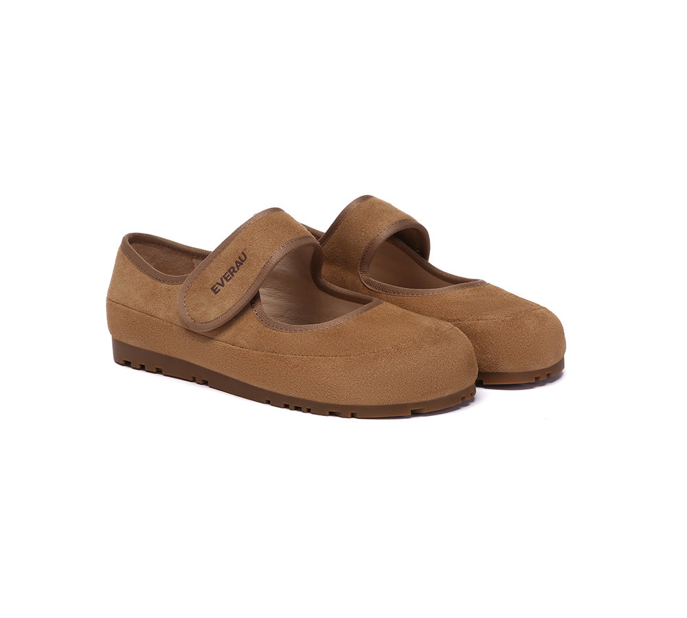 EVERAU® Women Slippers Adjustable Strap Mary Jane Malia