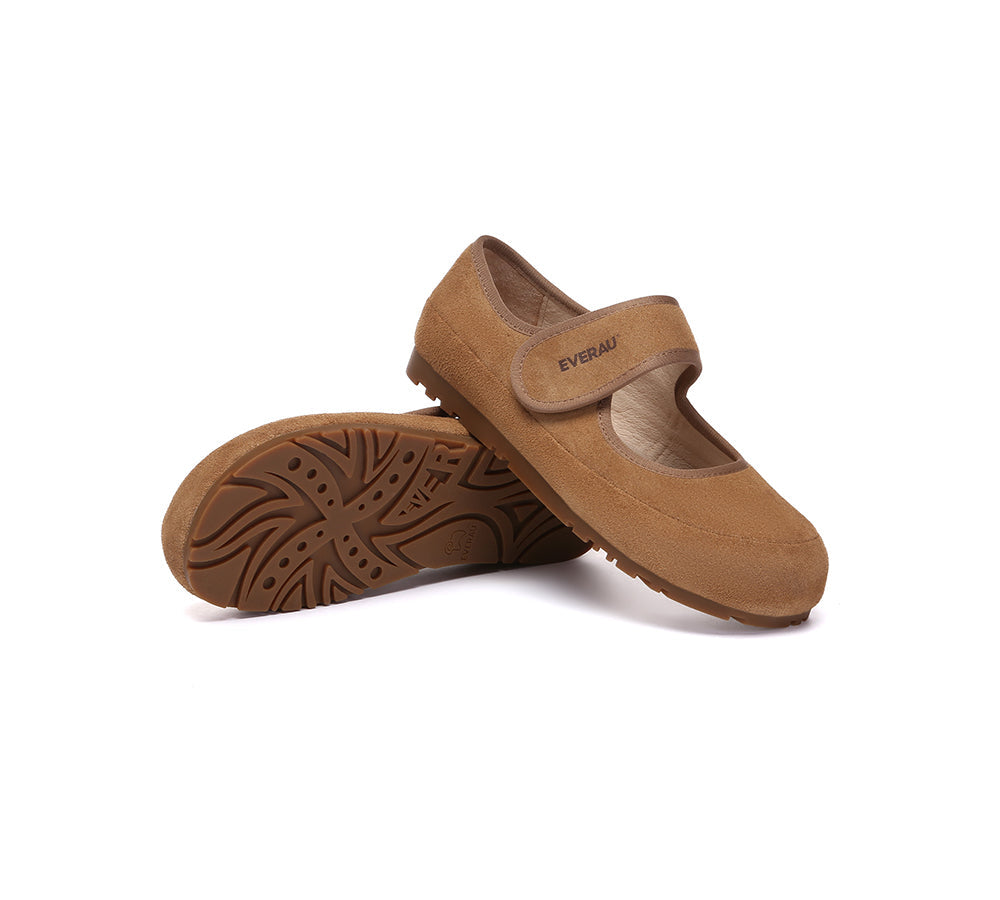 EVERAU® Women Slippers Adjustable Strap Mary Jane Malia