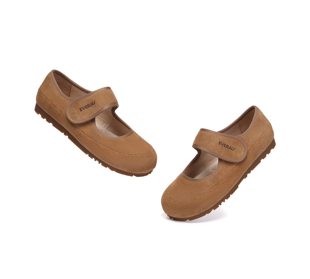 EVERAU® Women Slippers Adjustable Strap Mary Jane Malia