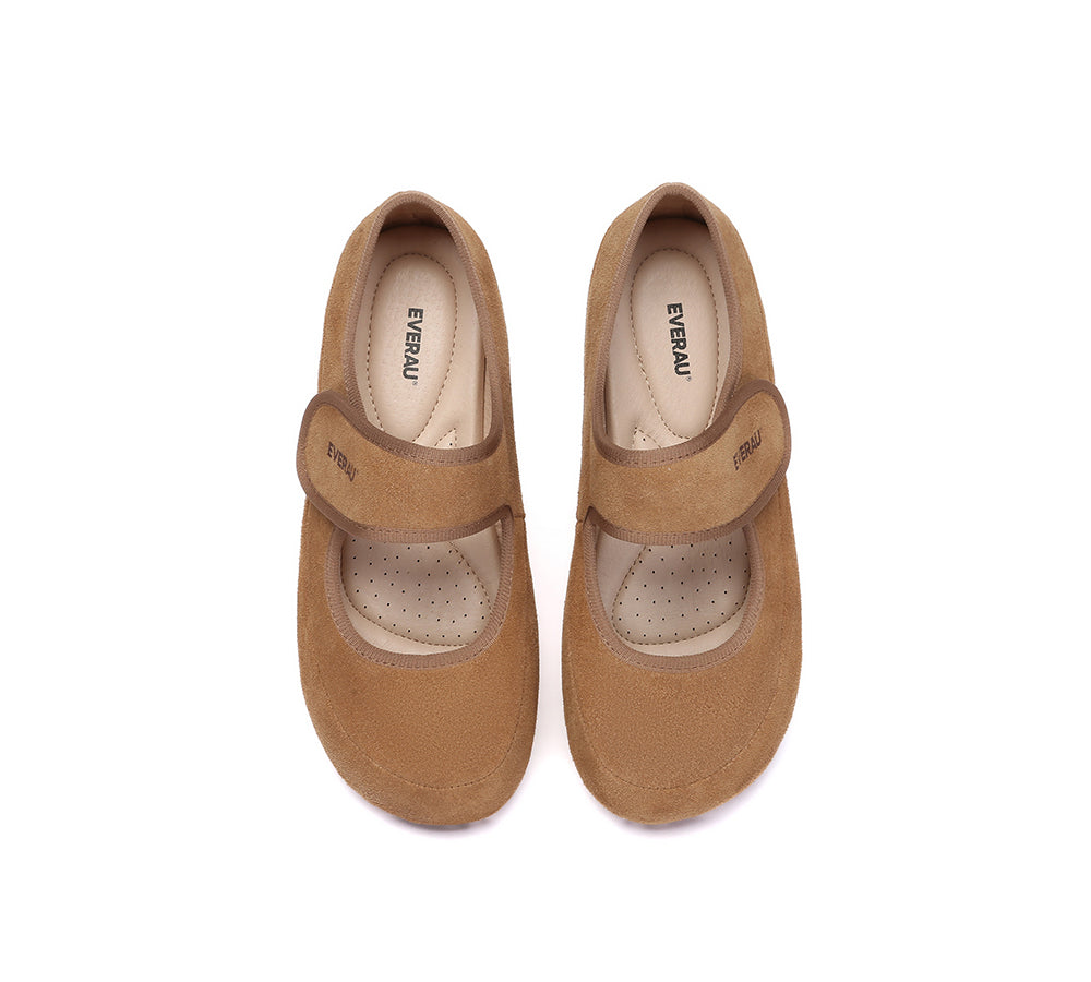 EVERAU® Women Slippers Adjustable Strap Mary Jane Malia
