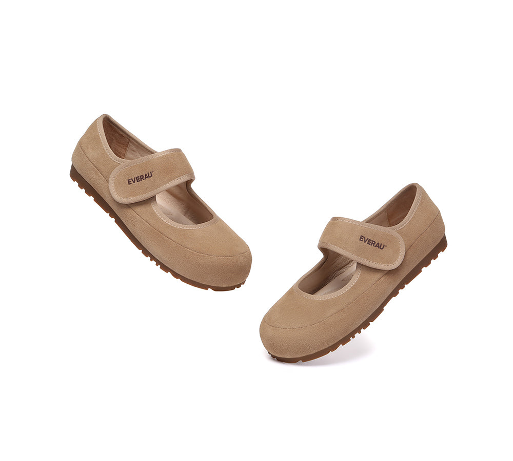 EVERAU® Women Slippers Adjustable Strap Mary Jane Malia