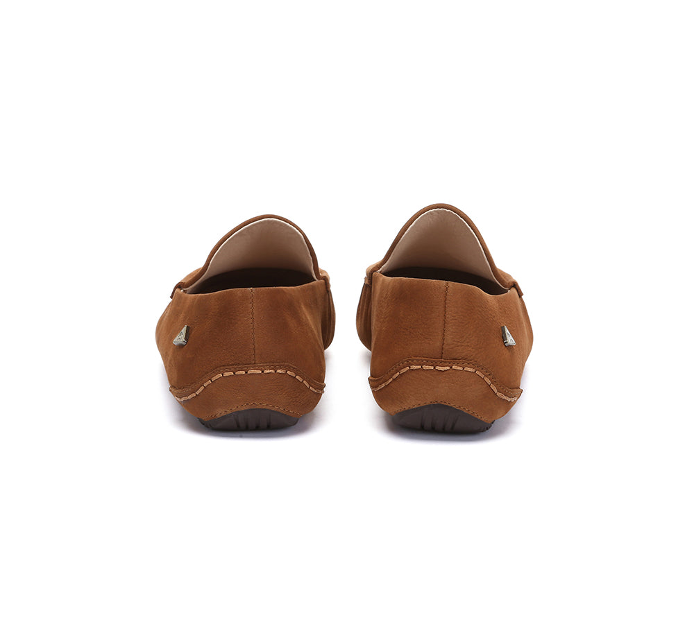 EVERAU® Men Leather Casual Slip On Moccasins Morris