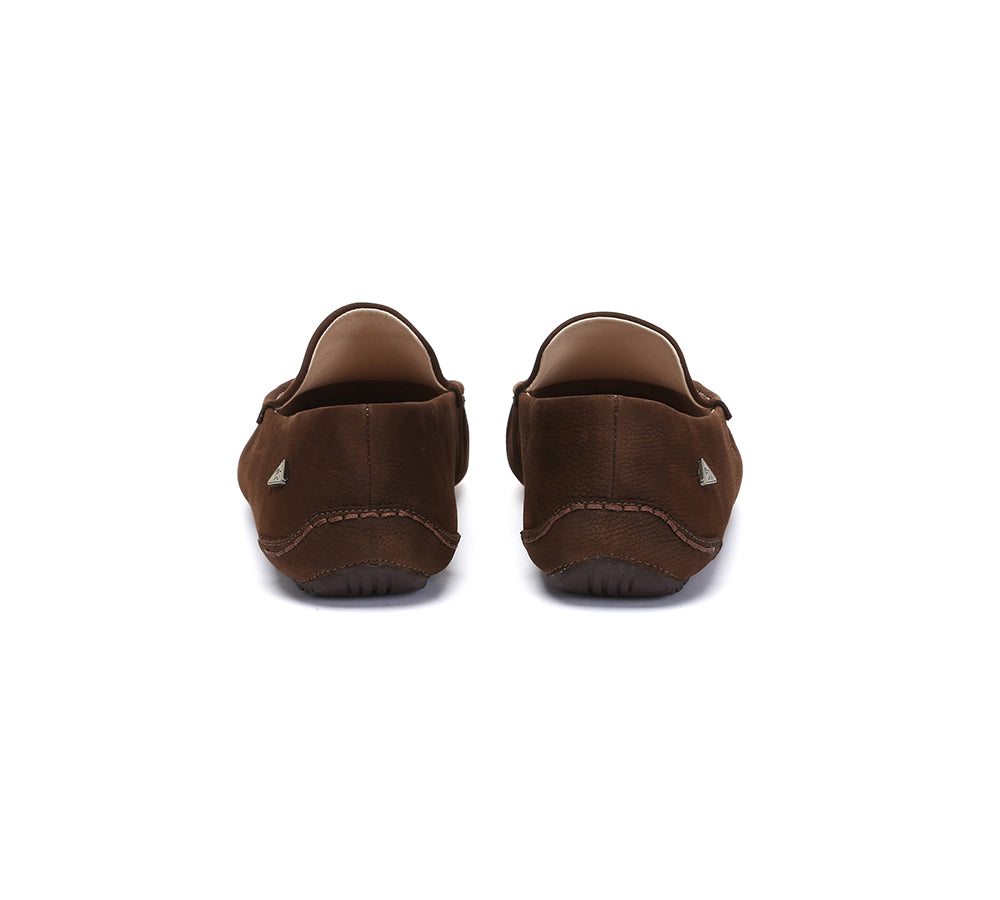 EVERAU® Men Leather Casual Slip On Moccasins Morris