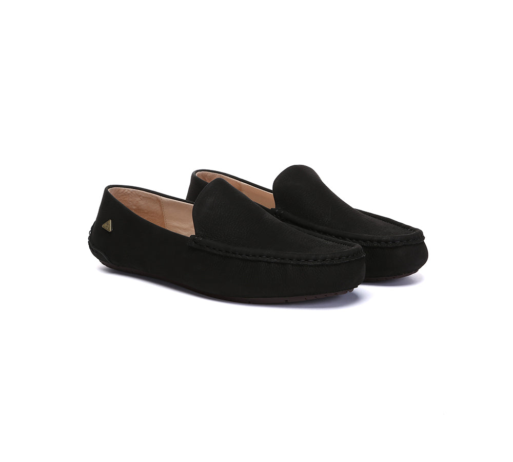 EVERAU® Men Leather Casual Slip On Moccasins Morris
