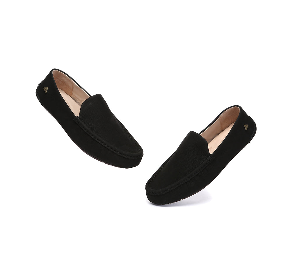 EVERAU® Men Leather Casual Slip On Moccasins Morris