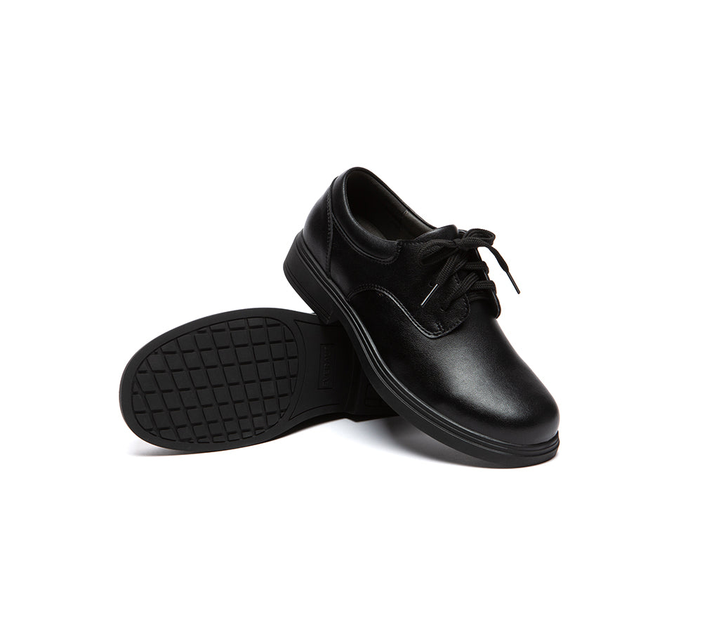 Senior Lace Up School Shoes Ii EVERAU