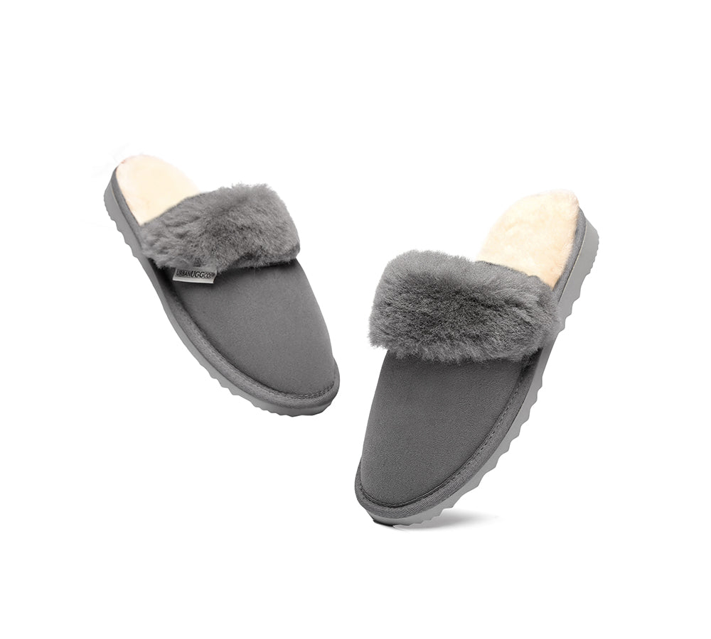 Urban UGG® Australian Made Sheepskin Collar Scuff Unisex