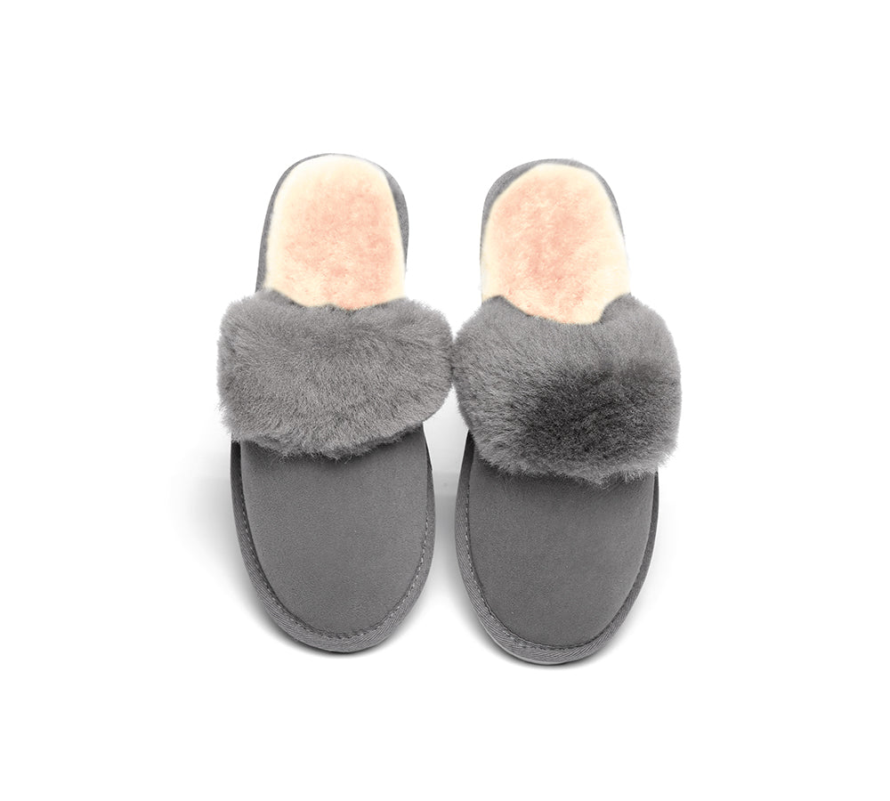 Urban UGG® Australian Made Sheepskin Collar Scuff Unisex