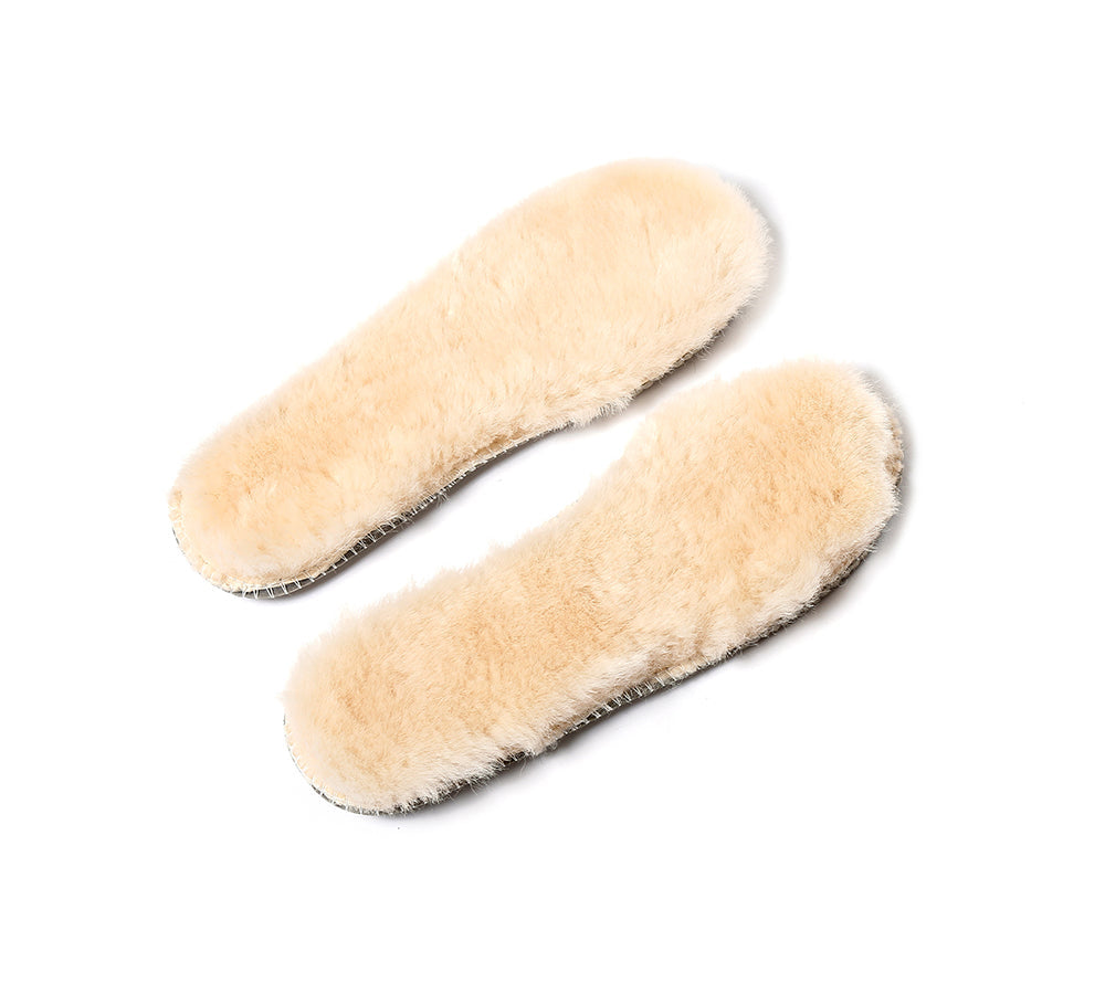 EVERAU® UGG Boots Slippers Insole Sheepskin Wool Insert