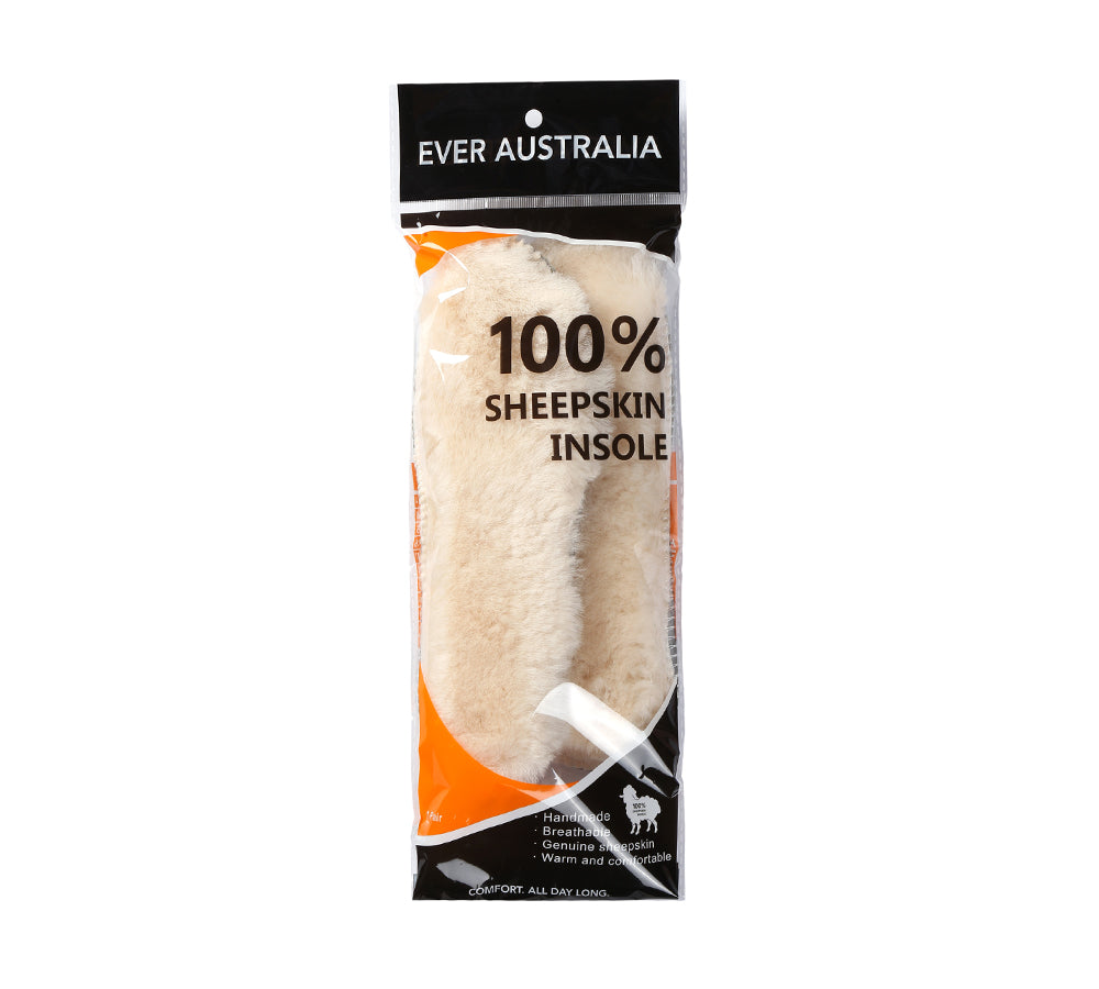 EVERAU® UGG Boots Slippers Insole Sheepskin Wool Insert