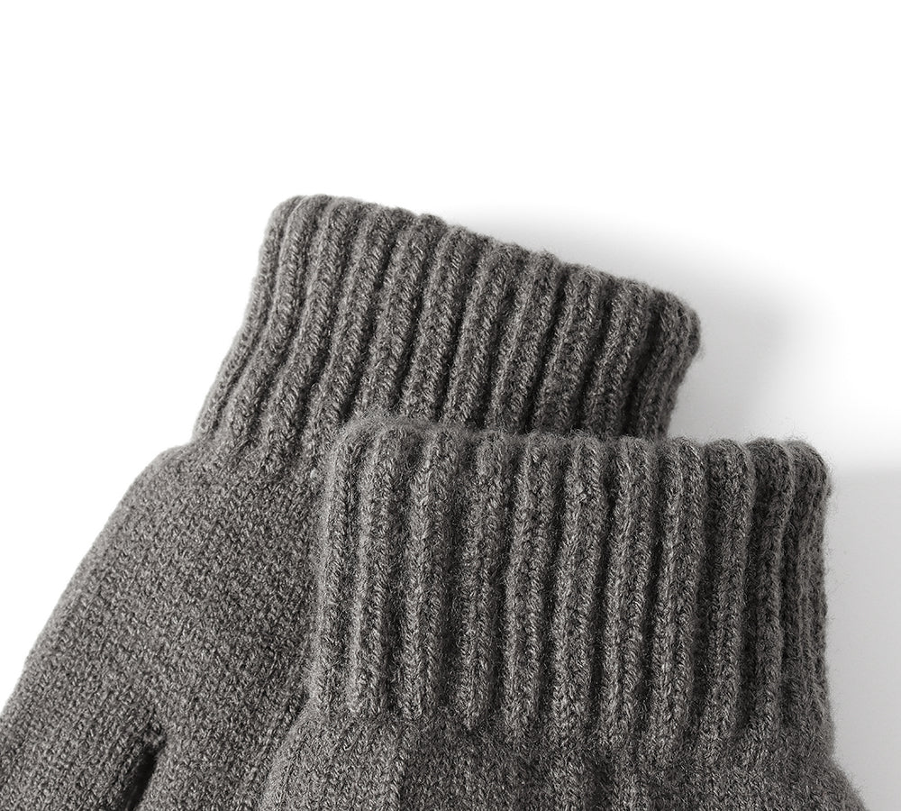 EVERAU® Fingerless Ultra Plush Knit Gloves