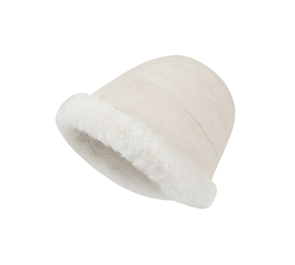 EVERAU® Suede Fluffy Warm Bucket Hat