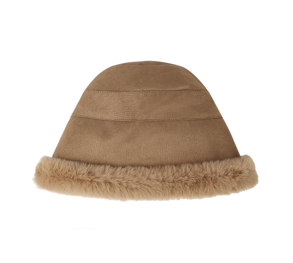 EVERAU® Suede Fluffy Warm Bucket Hat
