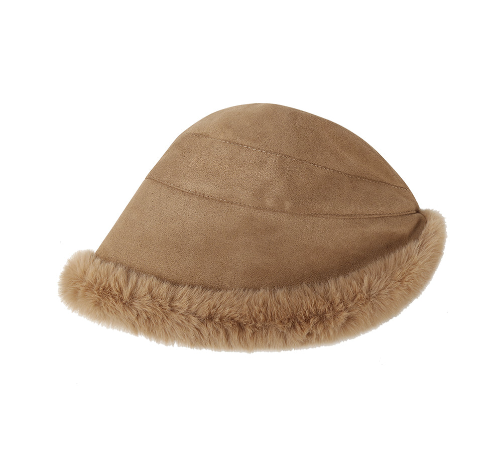 EVERAU® Suede Fluffy Warm Bucket Hat